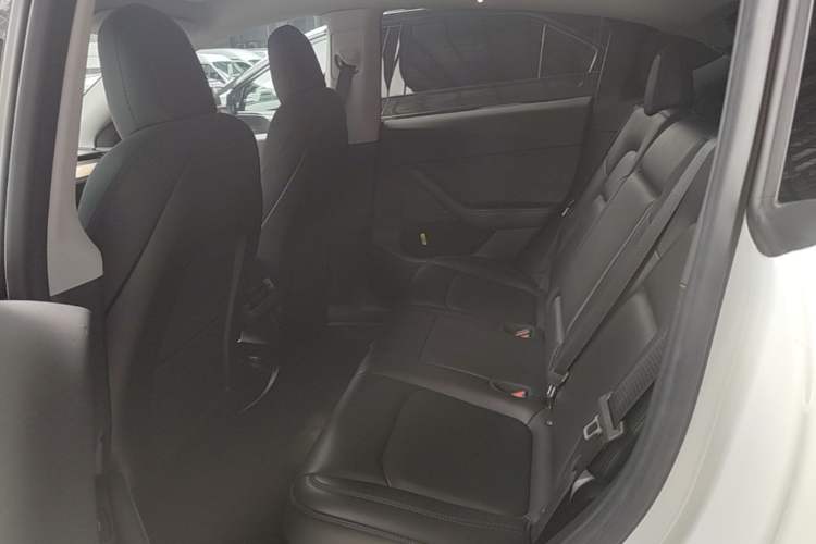 Used Tesla Model Y 2021 Standard Range Rear-Wheel Drive Version Left Rear Seat