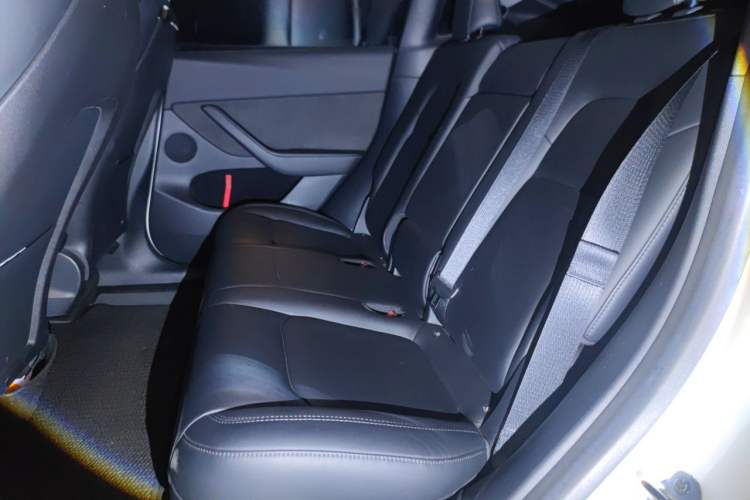 Used Tesla Model Y 2021 Standard Range Rear-Wheel Drive Version Left Rear Seat