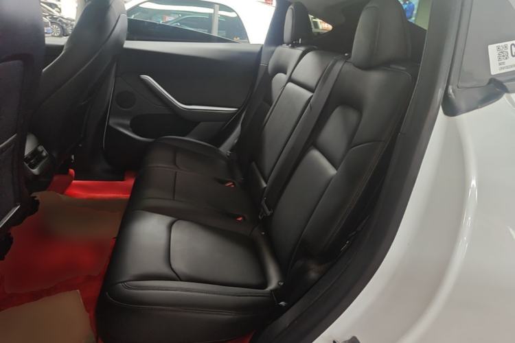 Used Tesla Model Y 2021 Long-Range All-Wheel-Drive Version 3D7 Left Rear Seat