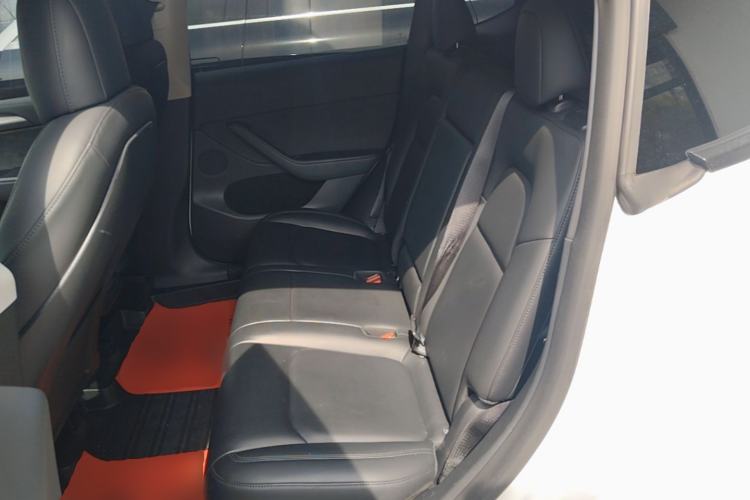 Used Tesla Model Y 2021 Long-Range All-Wheel-Drive Version 3D7 Left Rear Seat