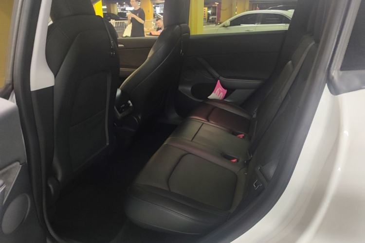 Used Tesla Model Y 2021 Long-Range All-Wheel-Drive Version Left Rear Seat