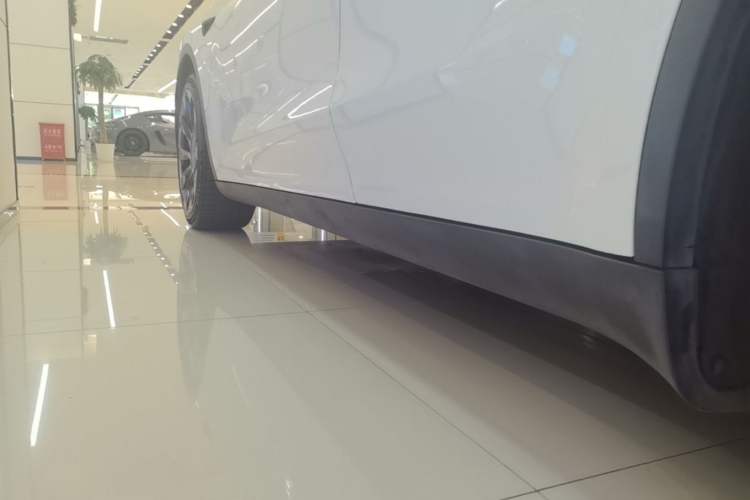 Used Tesla Model Y 2021 Standard Range Rear-Wheel Drive Version Left Side Sill