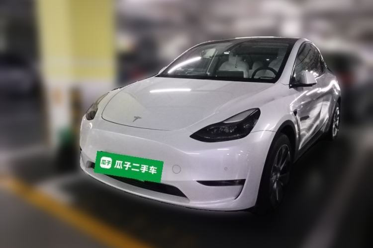 Used Tesla Model Y 2021 Long-Range All-Wheel-Drive Version Guazi used car, China used car export, Used car for sale, Used Tesla cars, Cheapest cars for sale, Electric vehicle, New energy car