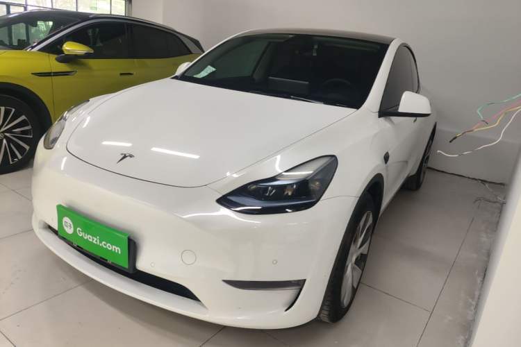 Used Tesla Model Y 2021 Standard Range Rear-Wheel Drive Version Guazi used car, China used car export, Used car for sale, Used cars, Cheapest cars for sale