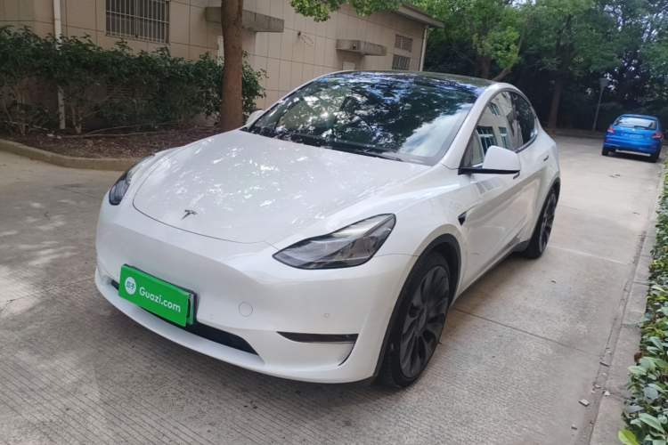 Used Tesla Model Y 2021 Performance High-Performance All-Wheel-Drive Version Guazi used car, China used car export, Used car for sale, Used Tesla cars, Cheapest cars for sale, Electric vehicle, New energy car