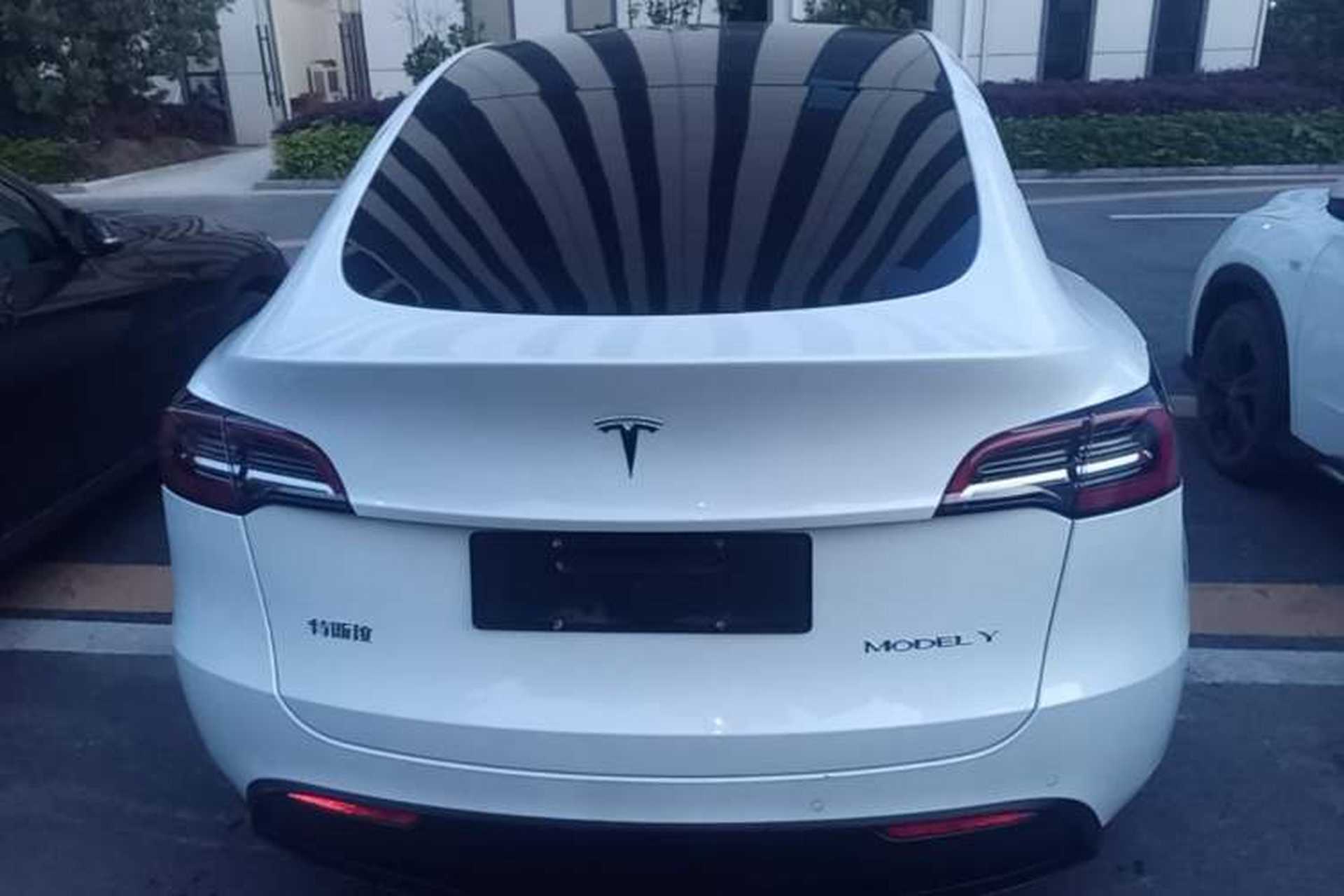 Used Tesla Model Y 2021 Standard Range Rear-Wheel Drive Version Rear