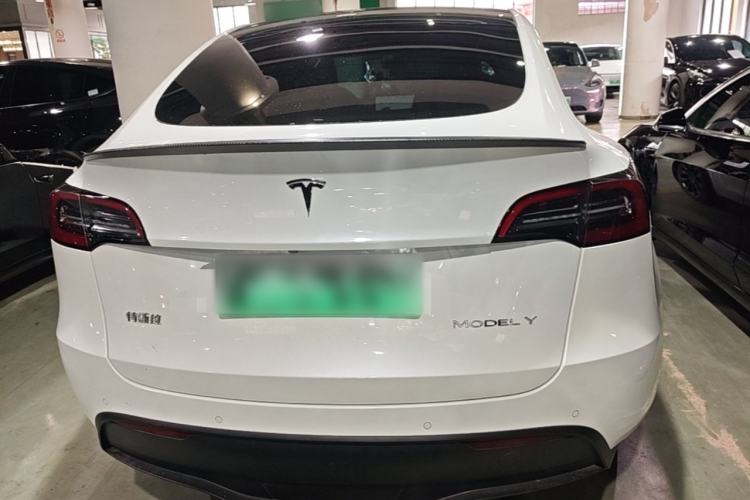 Used Tesla Model Y 2021 Revised Version 2 Long-Range All-Wheel-Drive Edition Rear
