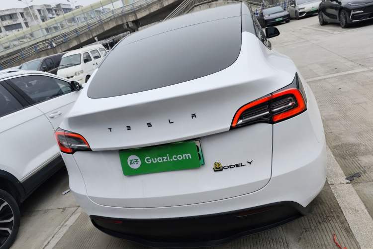 Used Tesla Model Y 2021 Standard Range Rear-Wheel Drive Version Rear