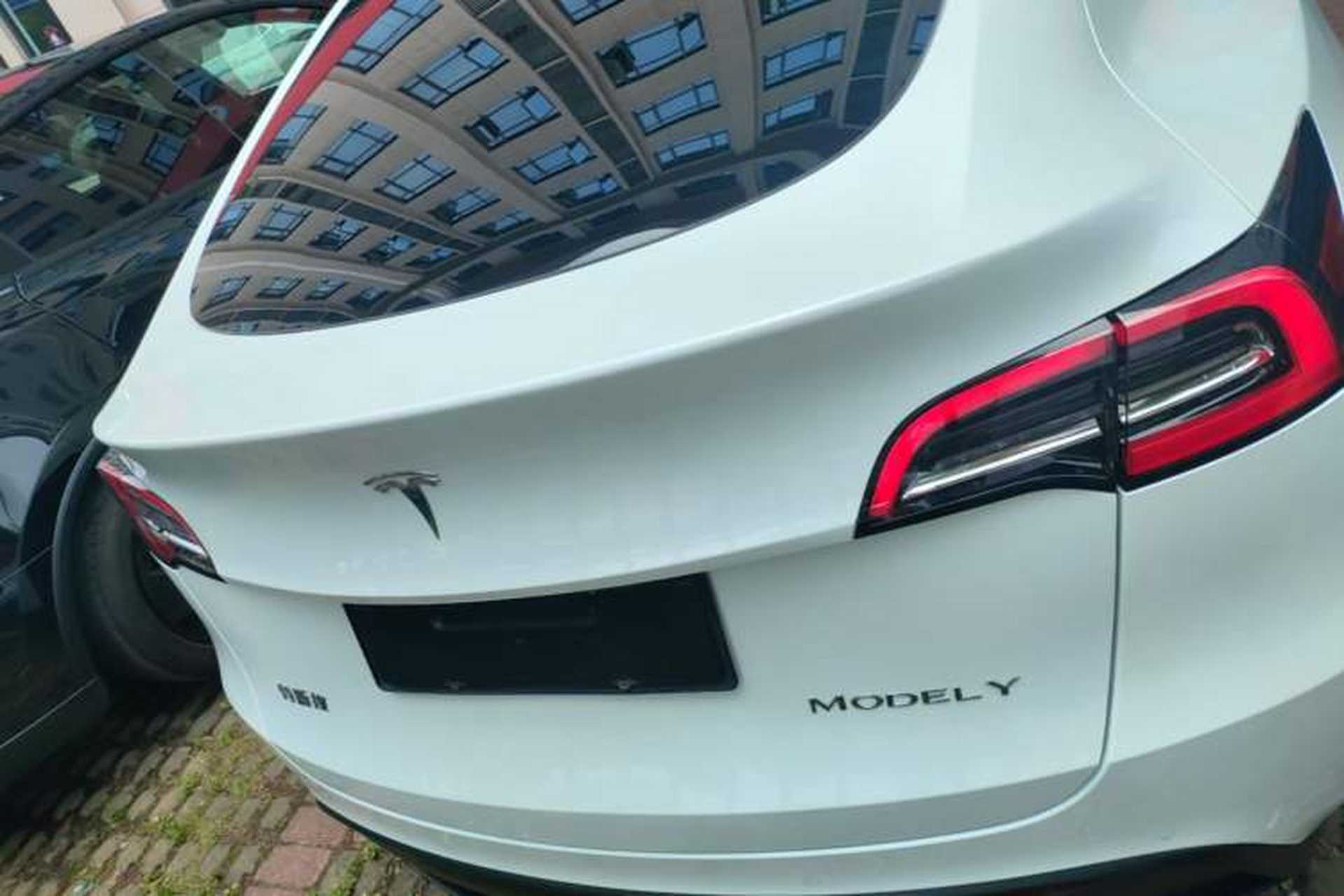 Used Tesla Model Y 2021 Long-Range All-Wheel-Drive Version 3D7 Rear