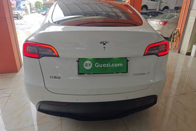 Used Tesla Model Y 2021 Long-Range All-Wheel-Drive Version Rear