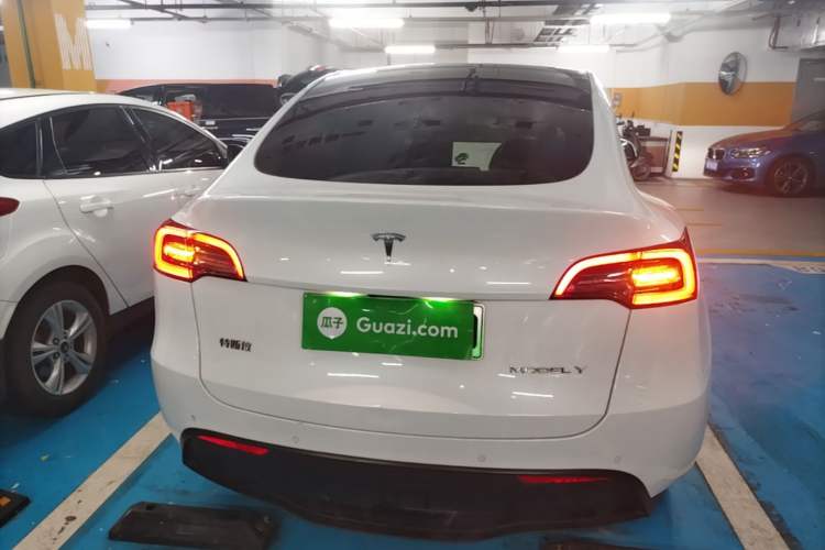 Used Tesla Model Y 2021 Standard Range Rear-Wheel Drive Version Rear