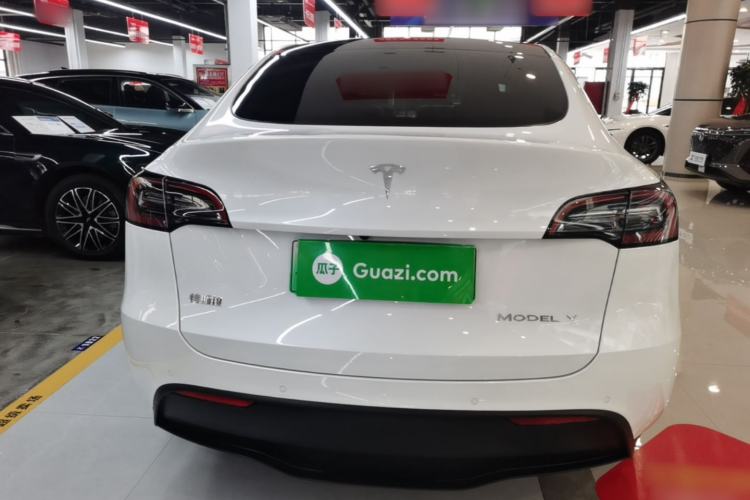 Used Tesla Model Y 2021 Long-Range All-Wheel-Drive Version 3D7 Rear