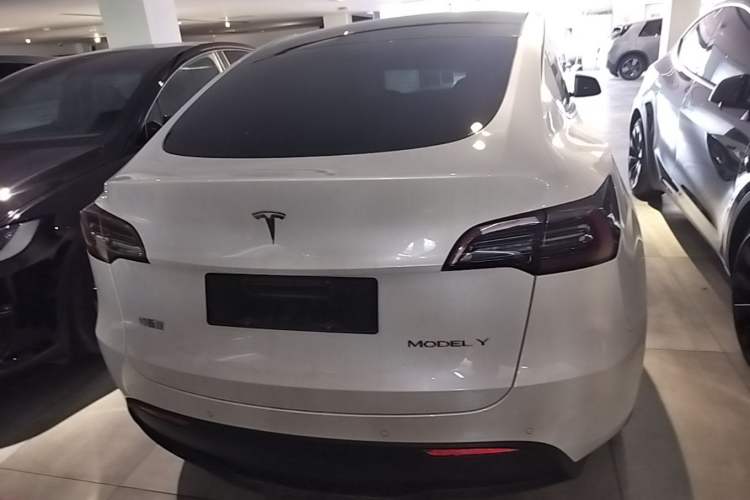 Used Tesla Model Y 2021 Long-Range All-Wheel-Drive Version Rear