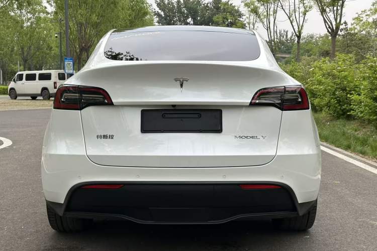 Used Tesla Model Y 2021 Long-Range All-Wheel-Drive Version Rear