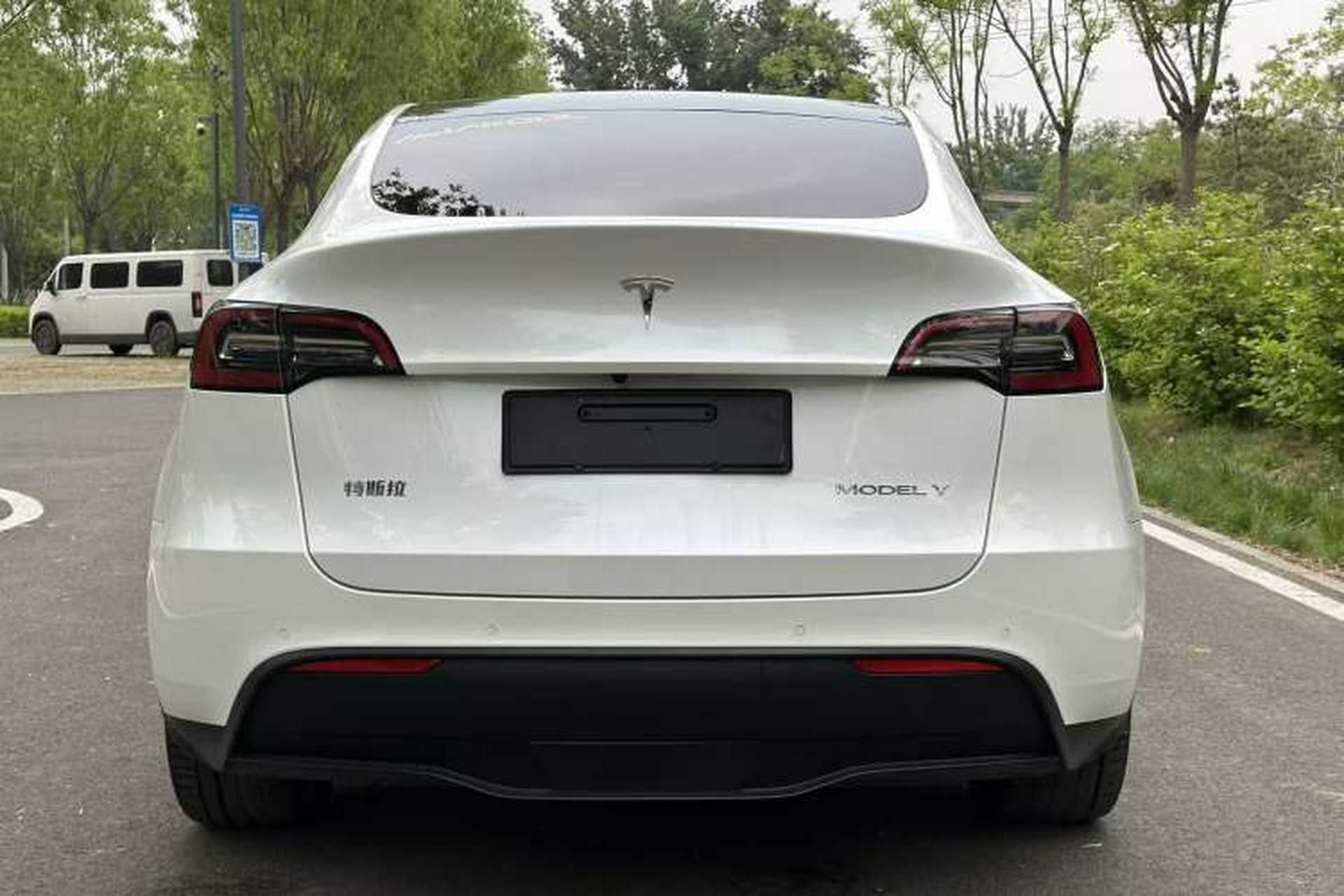 Used Tesla Model Y 2021 Long-Range All-Wheel-Drive Version Rear