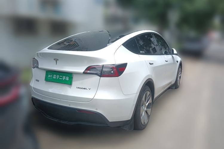 Used Tesla Model Y 2021 Long-Range All-Wheel-Drive Version Rear