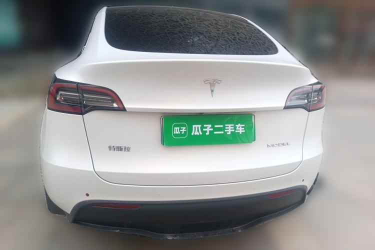 Used Tesla Model Y 2021 Long-Range All-Wheel-Drive Version 3D7 Rear
