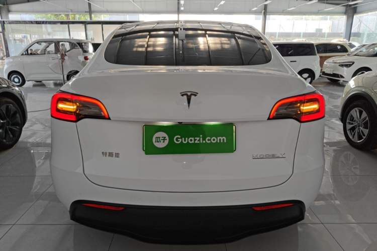Used Tesla Model Y 2021 Long-Range All-Wheel-Drive Version Rear