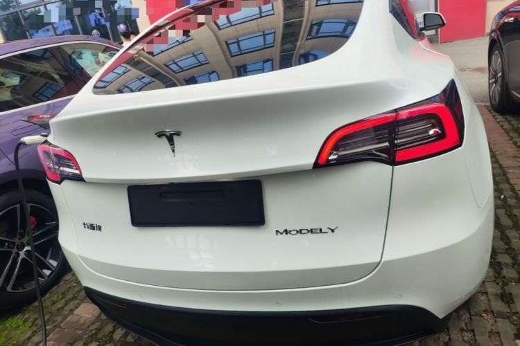 Used Tesla Model Y 2021 Long-Range All-Wheel-Drive Version 3D7 Rear