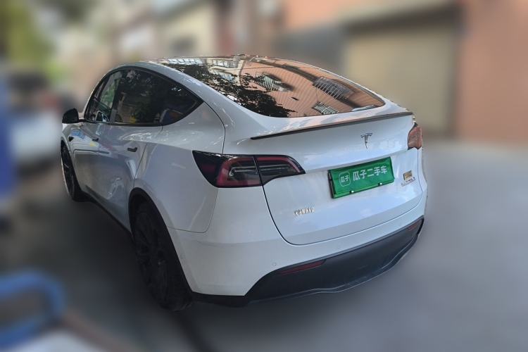 Used Tesla Model Y 2021 Performance High-Performance All-Wheel-Drive Version Rear Left 45 Deg