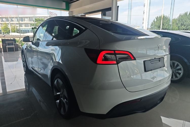 Used Tesla Model Y 2021 Standard Range Rear-Wheel Drive Version Rear Left 45 Deg