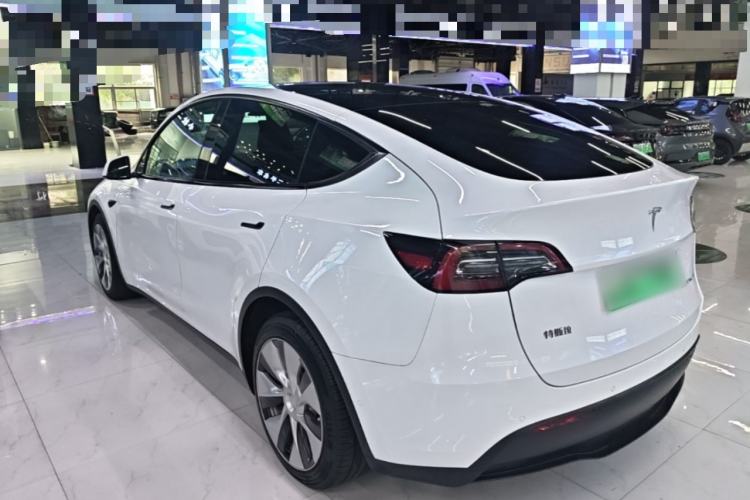 Used Tesla Model Y 2021 Long-Range All-Wheel-Drive Version Rear Left 45 Deg