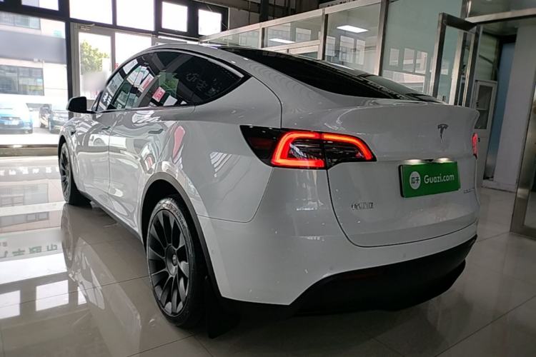 Used Tesla Model Y 2021 Long-Range All-Wheel-Drive Version 3D7 Rear Left 45 Deg