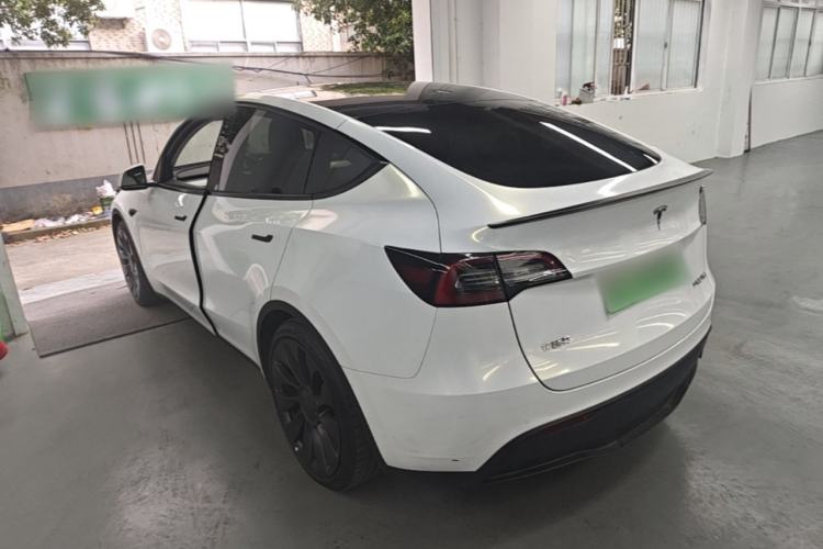 Used Tesla Model Y 2021 Performance High-Performance All-Wheel-Drive Version Rear Left 45 Deg