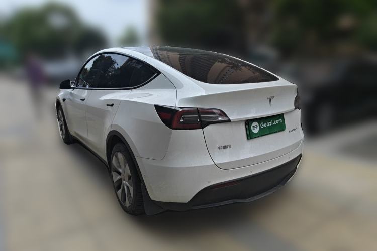 Used Tesla Model Y 2021 Standard Range Rear-Wheel Drive Version Rear Left 45 Deg
