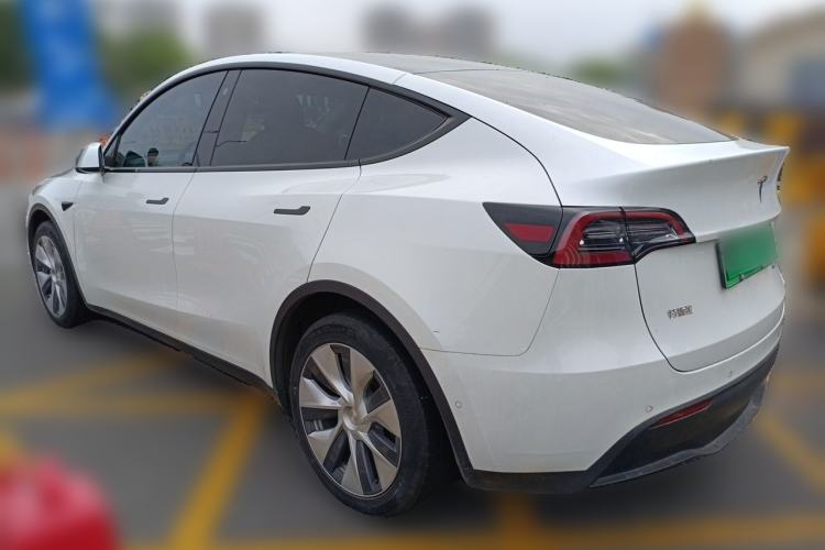 Used Tesla Model Y 2021 Long-Range All-Wheel-Drive Version 3D7 Rear Left 45 Deg
