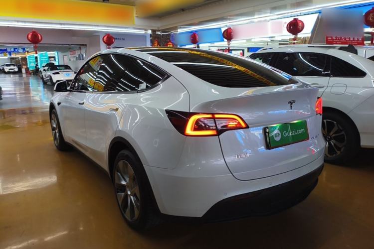 Used Tesla Model Y 2021 Long-Range All-Wheel-Drive Version Rear Left 45 Deg