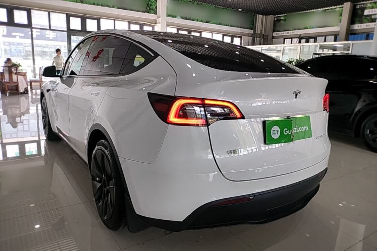 Used Tesla Model Y 2021 Standard Range Rear-Wheel Drive Version Rear Left 45 Deg
