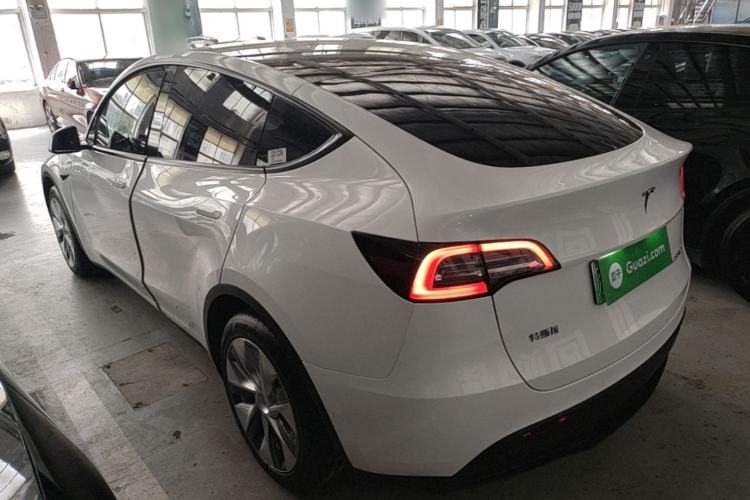 Used Tesla Model Y 2021 Long-Range All-Wheel-Drive Version 3D7 Rear Left 45 Deg