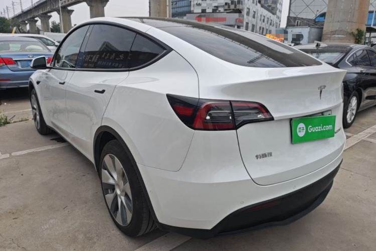 Used Tesla Model Y 2021 Standard Range Rear-Wheel Drive Version Rear Left 45 Deg