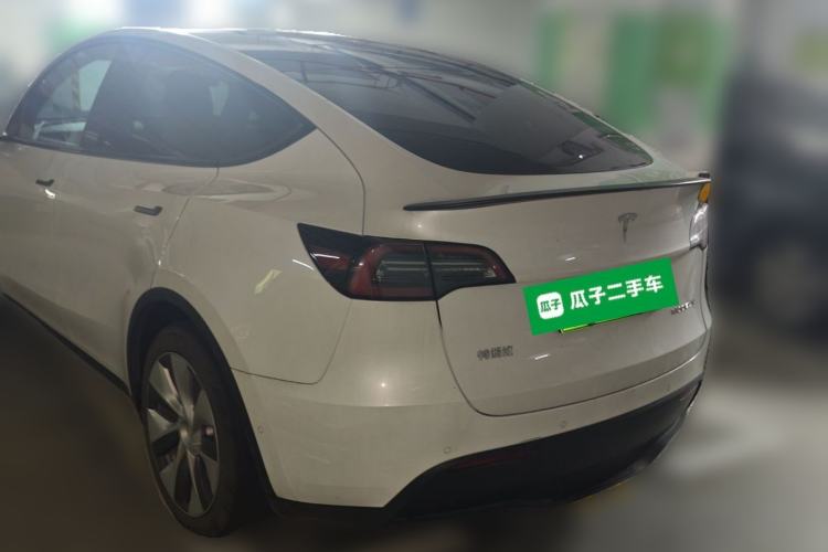 Used Tesla Model Y 2021 Standard Range Rear-Wheel Drive Version Rear Left 45 Deg