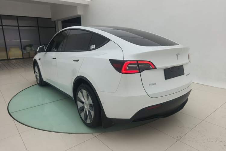 Used Tesla Model Y 2021 Long-Range All-Wheel-Drive Version 3D7 Rear Left 45 Deg