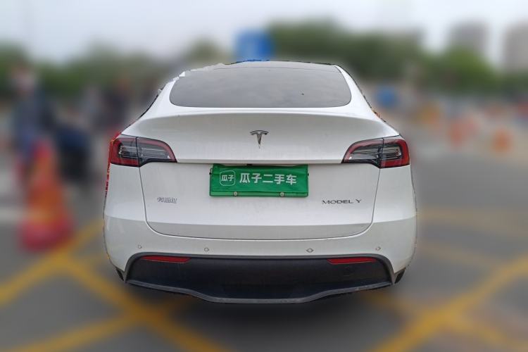 Used Tesla Model Y 2021 Long-Range All-Wheel-Drive Version 3D7 Rear