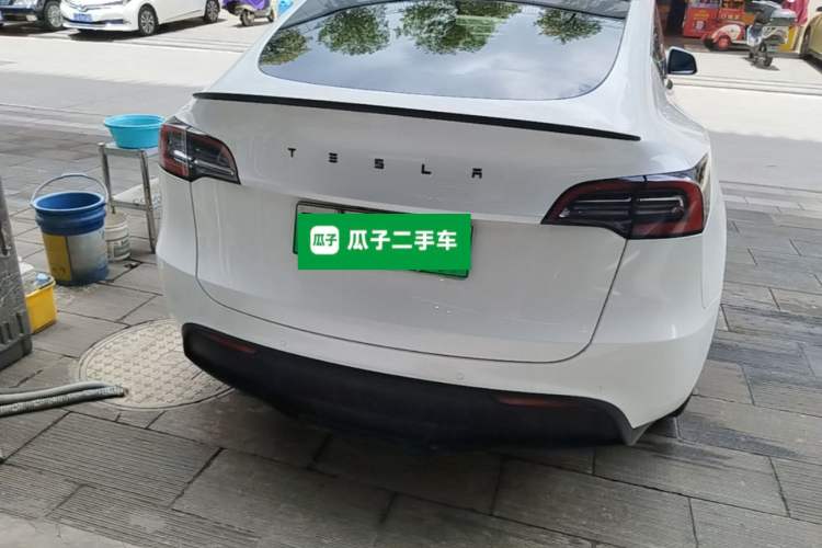 Used Tesla Model Y 2021 Standard Range Rear-Wheel Drive Version Rear