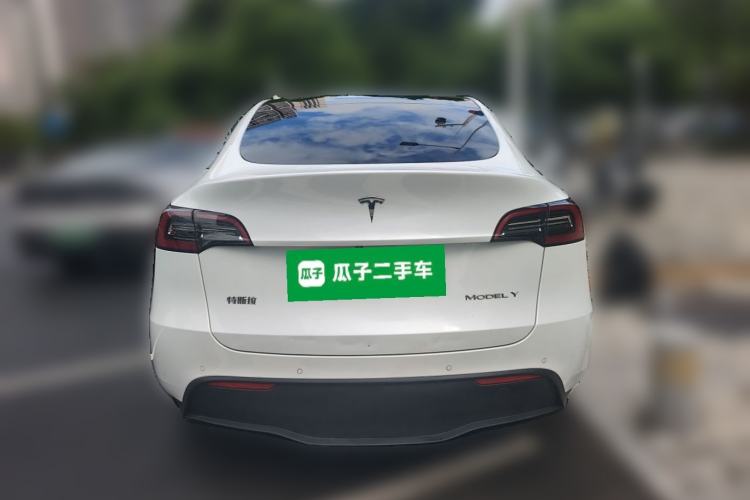Used Tesla Model Y 2021 Long-Range All-Wheel-Drive Version 3D7 Rear