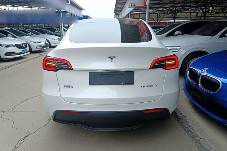 Used Tesla Model Y 2021 Revised Version 2 Long-Range All-Wheel-Drive Edition Rear