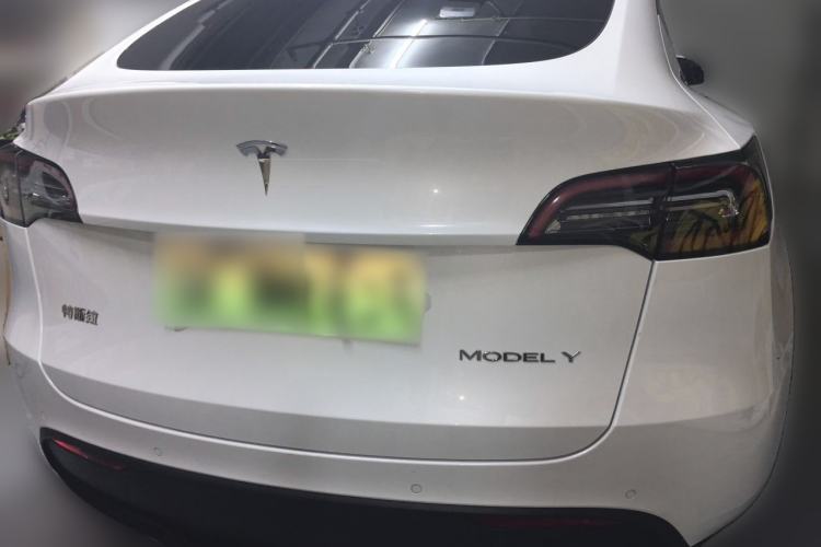 Used Tesla Model Y 2021 Long-Range All-Wheel-Drive Version Rear