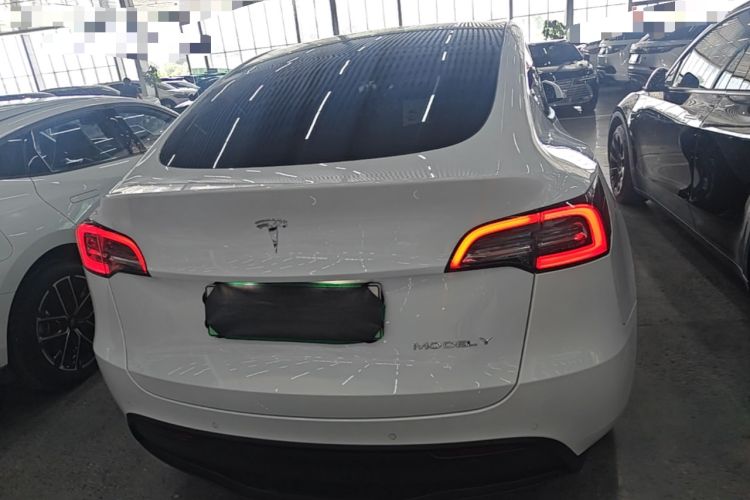Used Tesla Model Y 2021 Long-Range All-Wheel-Drive Version Rear