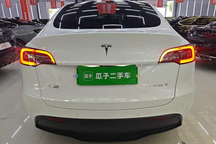 Used Tesla Model Y 2021 Standard Range Rear-Wheel Drive Version Rear