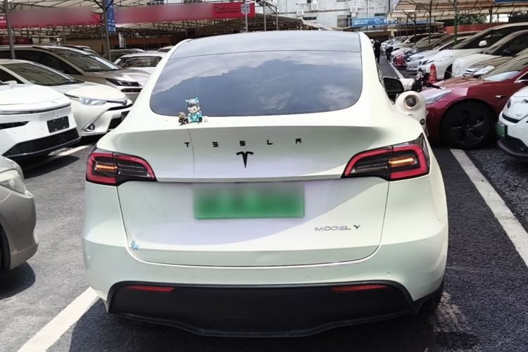 Used Tesla Model Y 2021 Long-Range All-Wheel-Drive Version 3D7 Rear