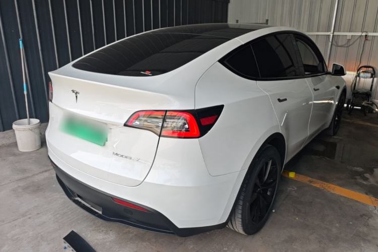 Used Tesla Model Y 2021 Standard Range Rear-Wheel Drive Version Rear Right 45 Deg
