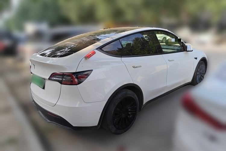 Used Tesla Model Y 2021 Standard Range Rear-Wheel Drive Version Rear Right 45 Deg