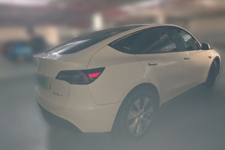 Used Tesla Model Y 2021 Standard Range Rear-Wheel Drive Version Rear Right 45 Deg