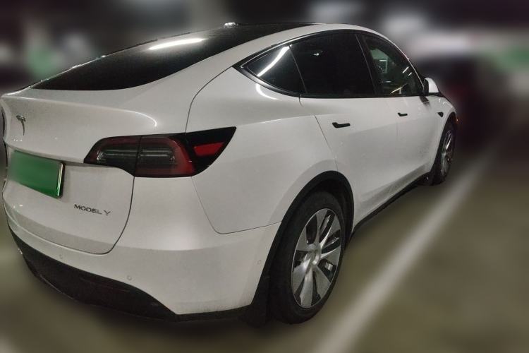 Used Tesla Model Y 2021 Standard Range Rear-Wheel Drive Version Rear Right 45 Deg