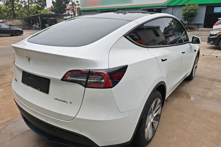 Used Tesla Model Y 2021 Standard Range Rear-Wheel Drive Version Rear Right 45 Deg