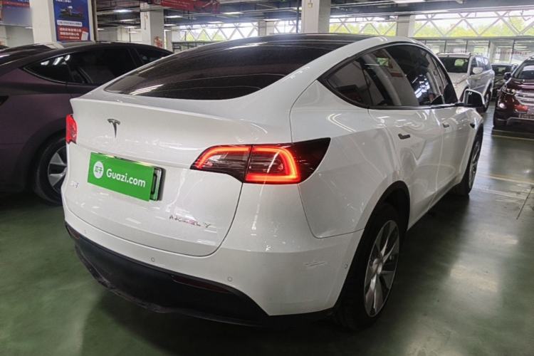 Used Tesla Model Y 2021 Long-Range All-Wheel-Drive Version 3D7 Rear Right 45 Deg